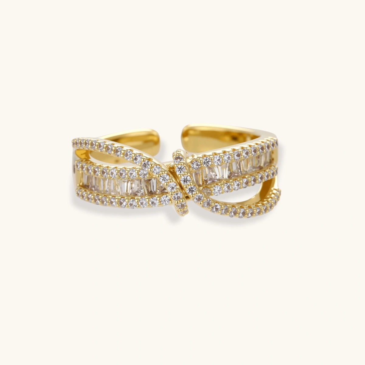 Infinity Twist Ring